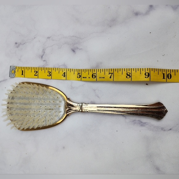 🥳SALE🥳Antique vintage gold hairbrush - Picture 10 of 12